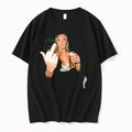 Officials Tate Mcrae Beer And Cigarette Middle Finger Pose Portrait Premium T Shirt