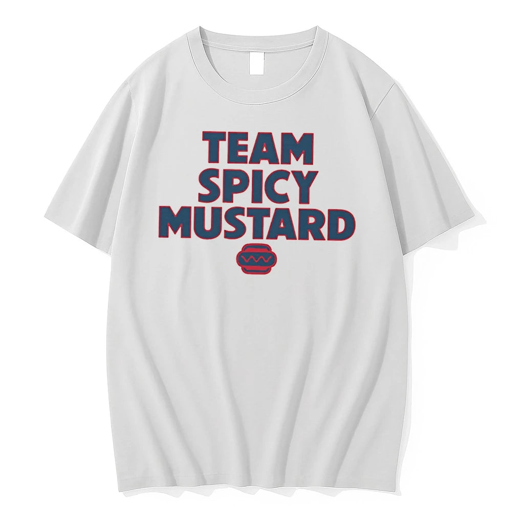 Officials Team Spicy Mustard Hot Dog Condiment Foodie Tee Premium T Shirt