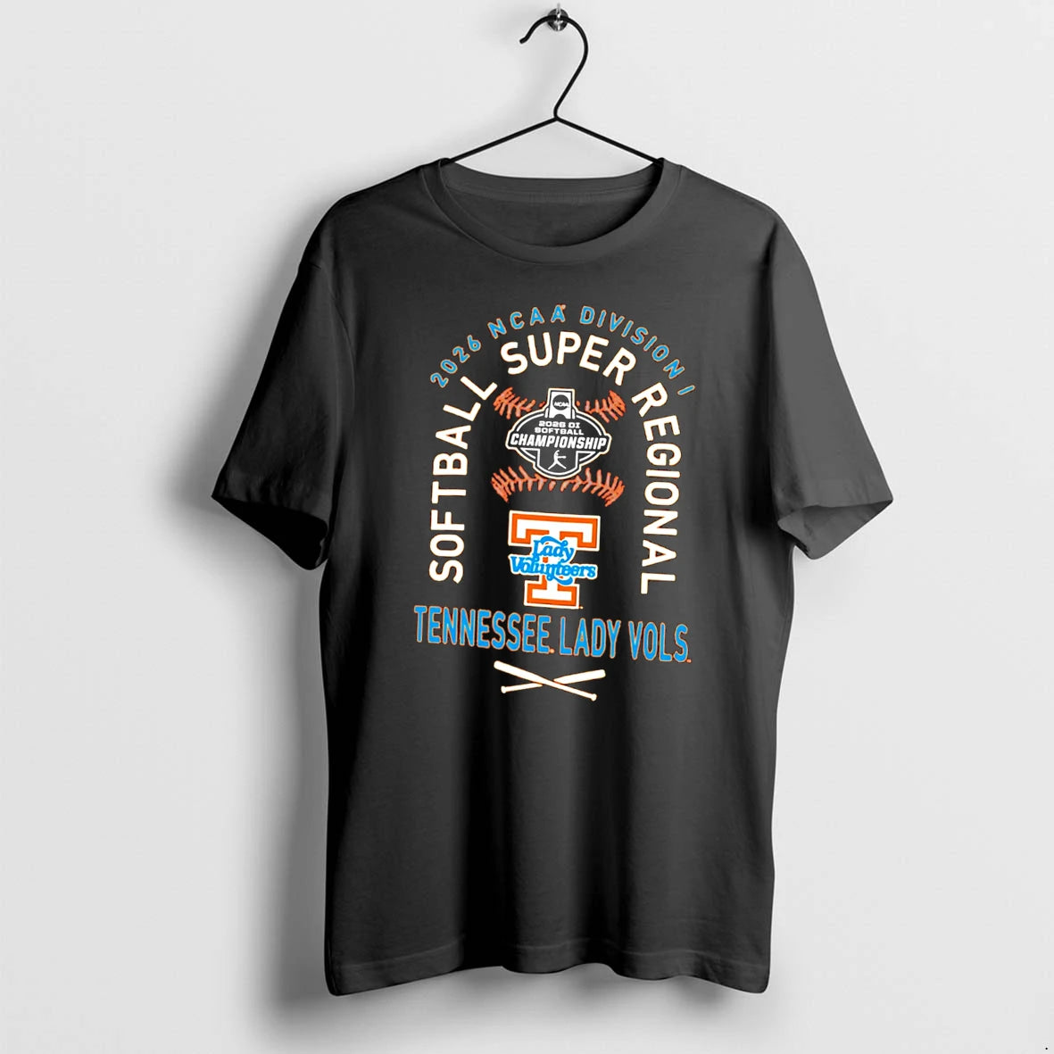 Officials Tennessee Lady Vols 2026 Ncaa Division I Softball Super Regionals Tee