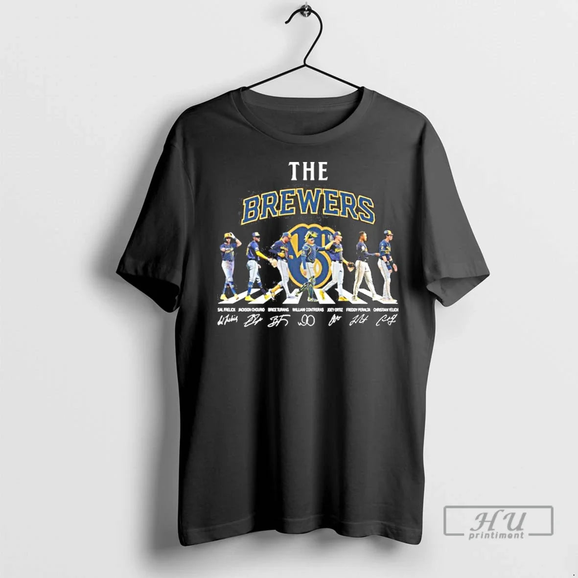 Officials The Brewers Abbey Road 2025 Postseason T Shirts