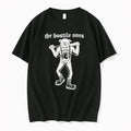 Officials The Hostile Ones Bulldog With Baseball Bat And Suspenders Premium T Shirt