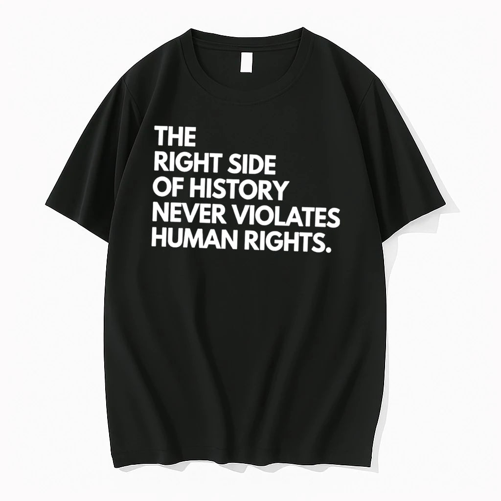 Officials The Right Side Of History Never Violates Human Rights Tee Premium T Shirt