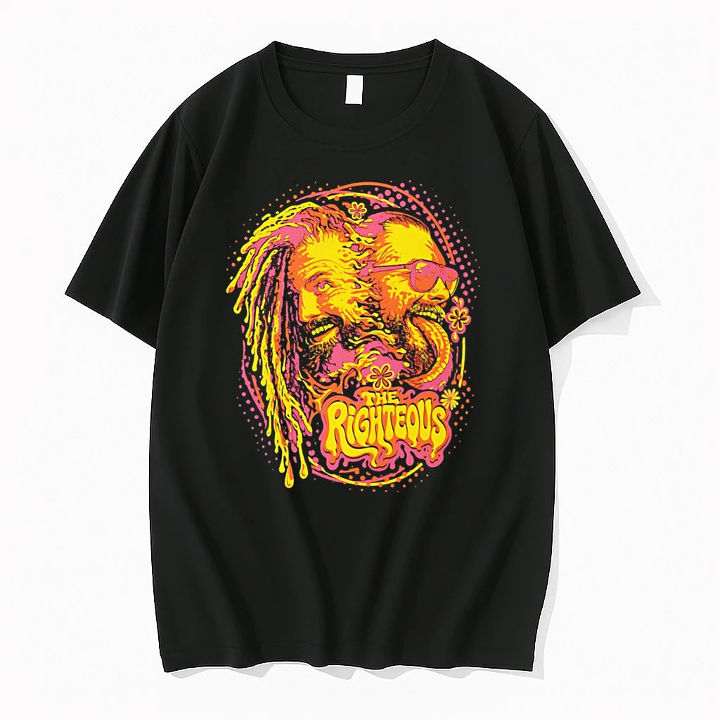 Officials The Righteous Bad Dream Psychedelic Portrait Tee Premium T Shirt