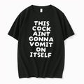Officials This Cock Aint Gonna Vomit On Itself Funny Chicken Tee Premium T Shirt
