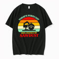 Officials Todays Forecast 100 Chance Of Sawdust Woodworking Circular Saw Premium T Shirt