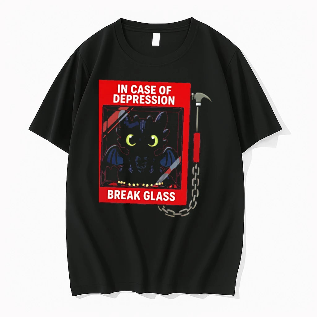 Officials Toothless In Case Of Depression Break Glass Tee Premium T Shirt