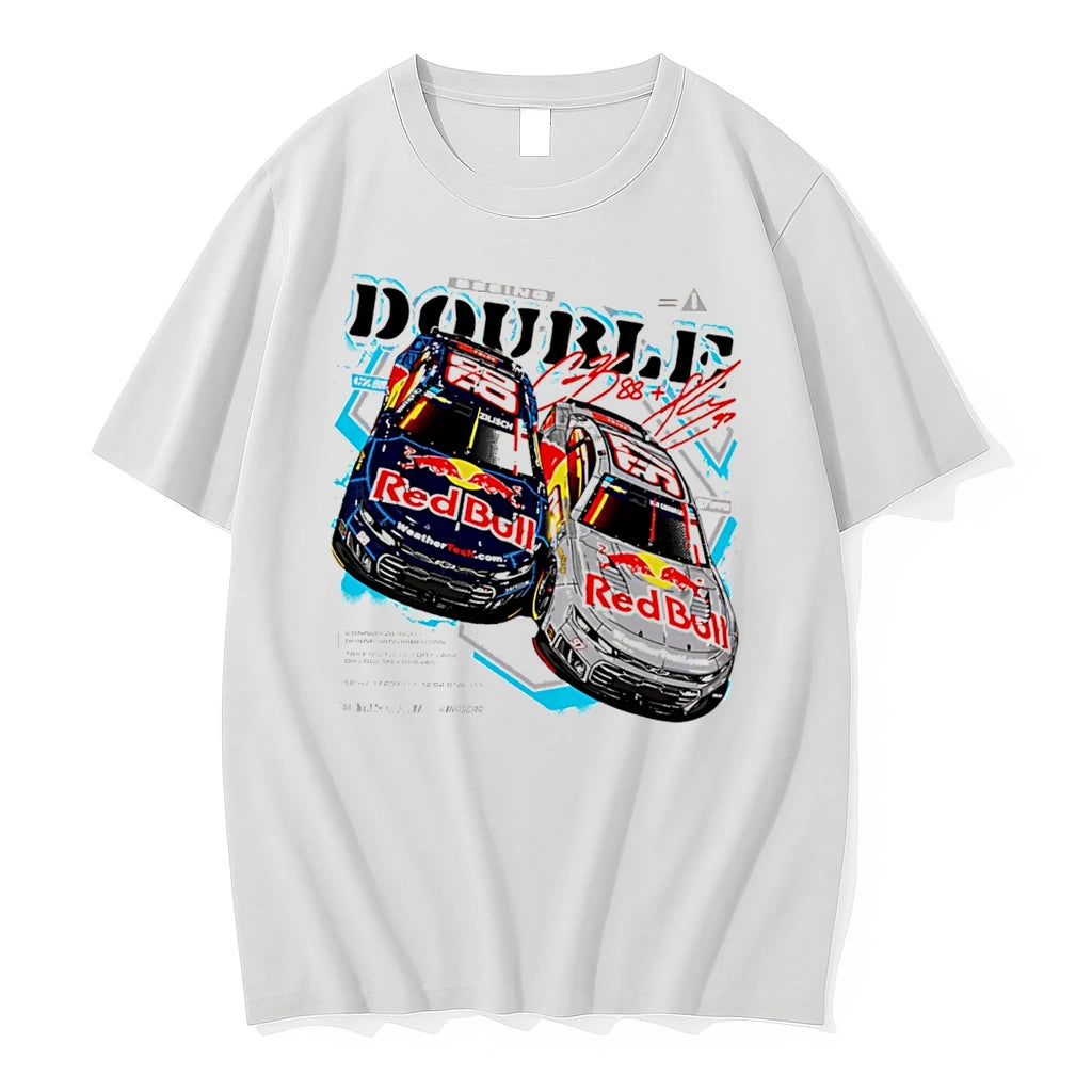Officials Trackhouse Racing Seeing Double Connor Zilisch And Shane Van Gisbergen Tee