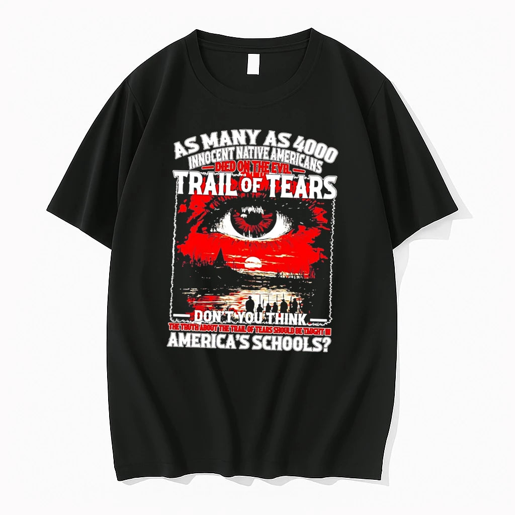Officials Trail Of Tears 4000 Innocent Native Americans History Education Tee Premium T Shirt