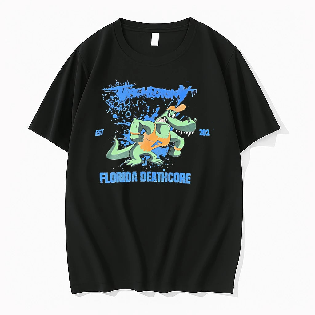 Officials Trapped Under Ice Florida Deathcore Gator Tee Premium T Shirt