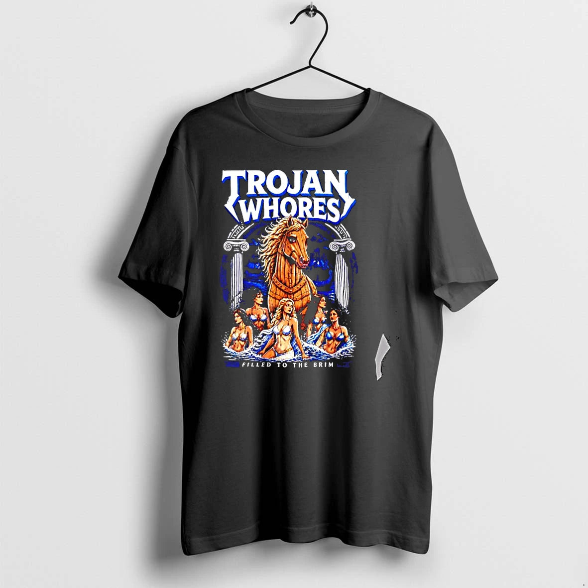 Officials Trojan Horse Greek Mythology Trojan Whores Filled To The Brim Premium T Shirt
