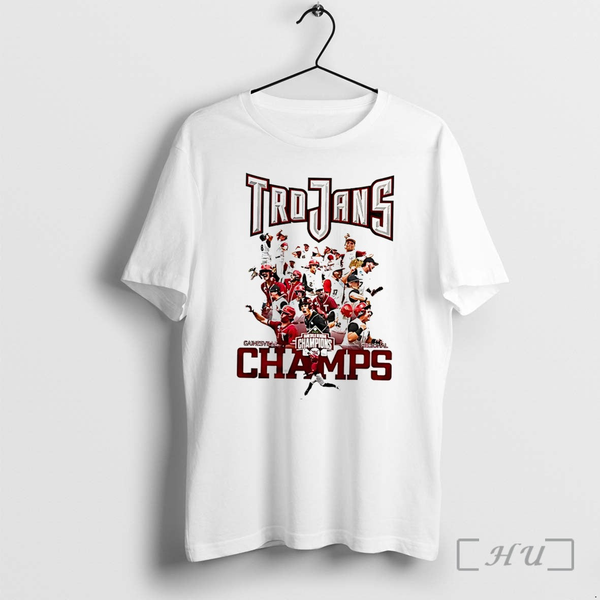 Officials Troy Trojans 2026 Gainesville Regional Champion Graphic Tee