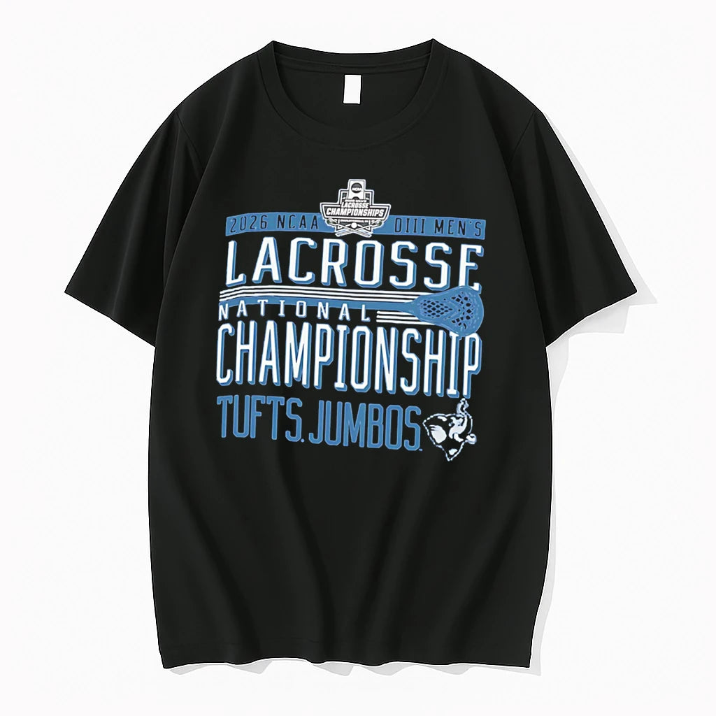 Officials Tufts Jumbos 2026 Ncaa Division Iii Mens Lacrosse National Championship Tee