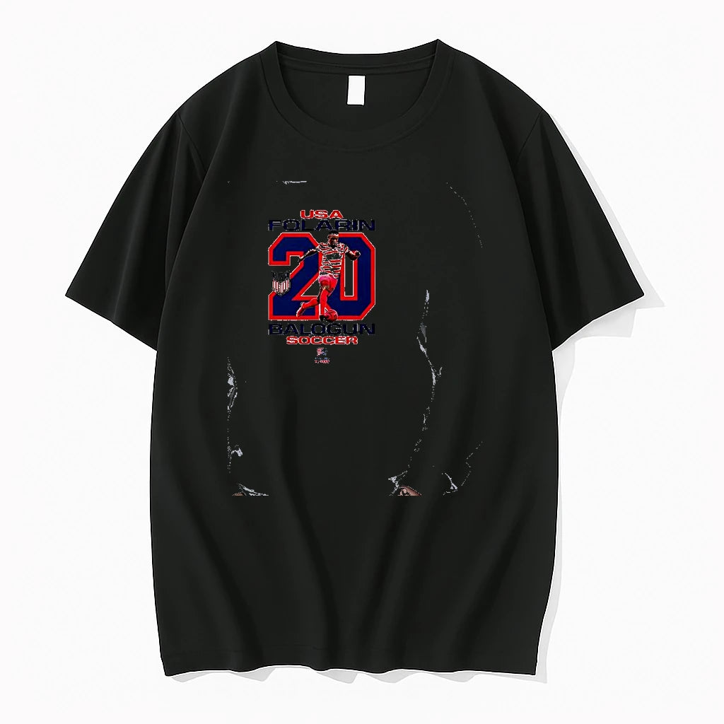 Officials U S Soccer Folarin Balogun Premium T Shirt