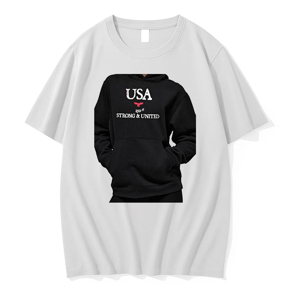 Officials Usa 250th Strong And United Patriotic Eagle Stars Anniversary Premium T Shirt