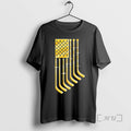 Officials Usa Hockey American Gold Flag
