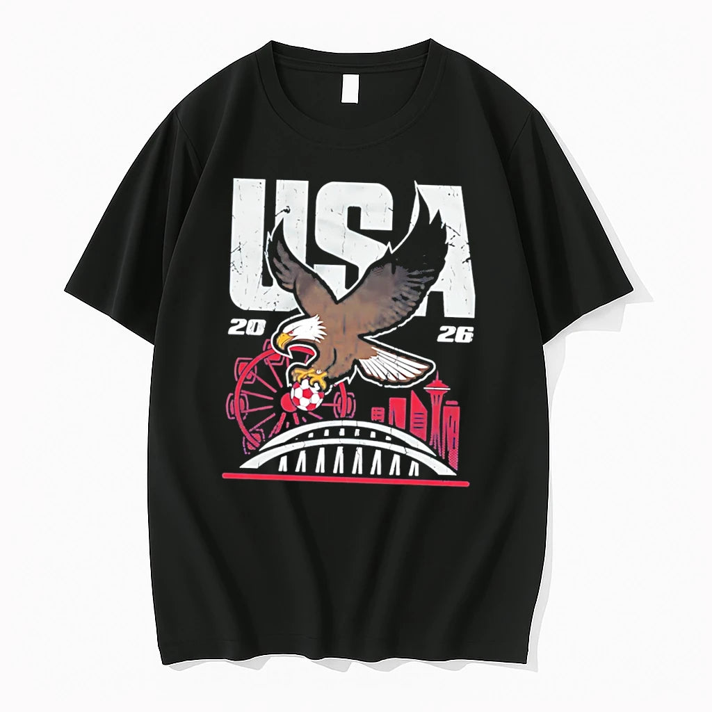 Officials Usa Road To Glory Seattle Skyline Tee Premium T Shirt