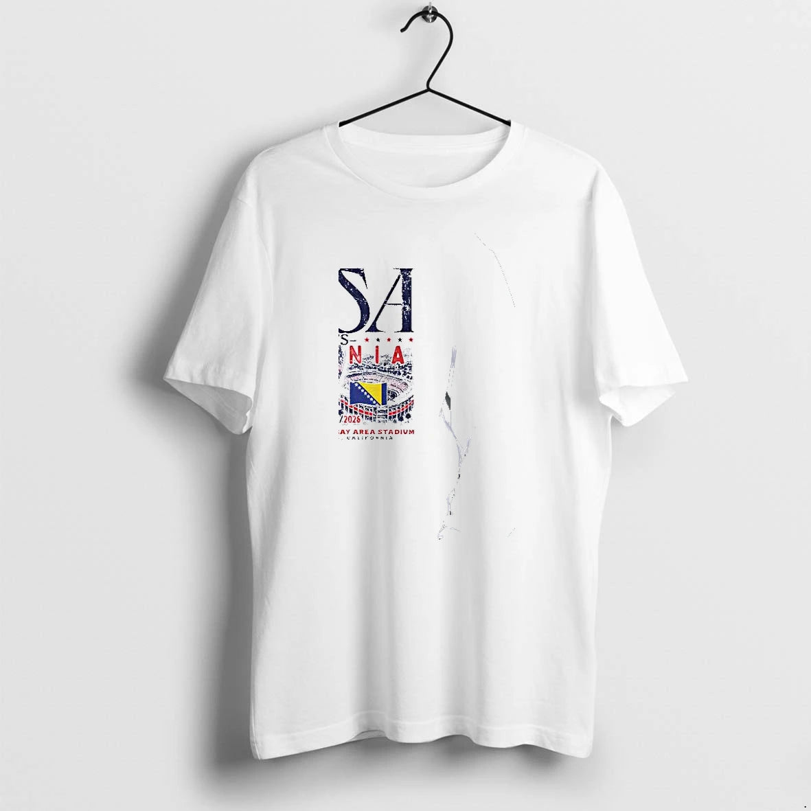 Officials Usa Vs Bosnia San Francisco Bay Area Stadium Premium T Shirt