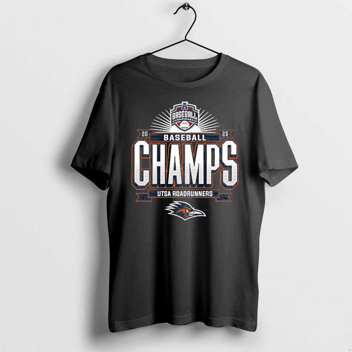 Officials Utsa Roadrunners 2026 American Baseball Conference Tournament Champions Premium T Shirt