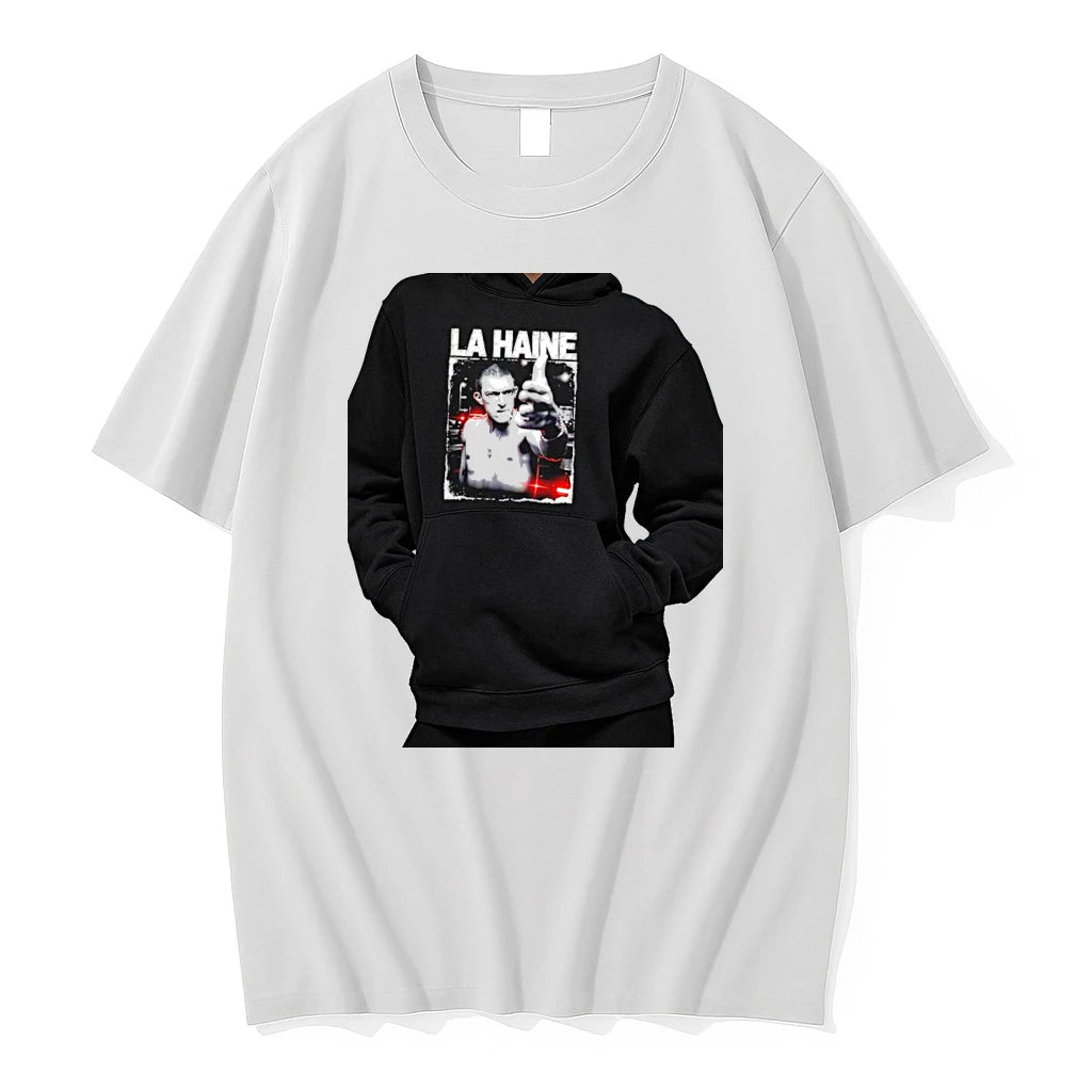 Officials Vinz La Haine Movie Character Mathieu Kassovitz Cult Film Premium T Shirt