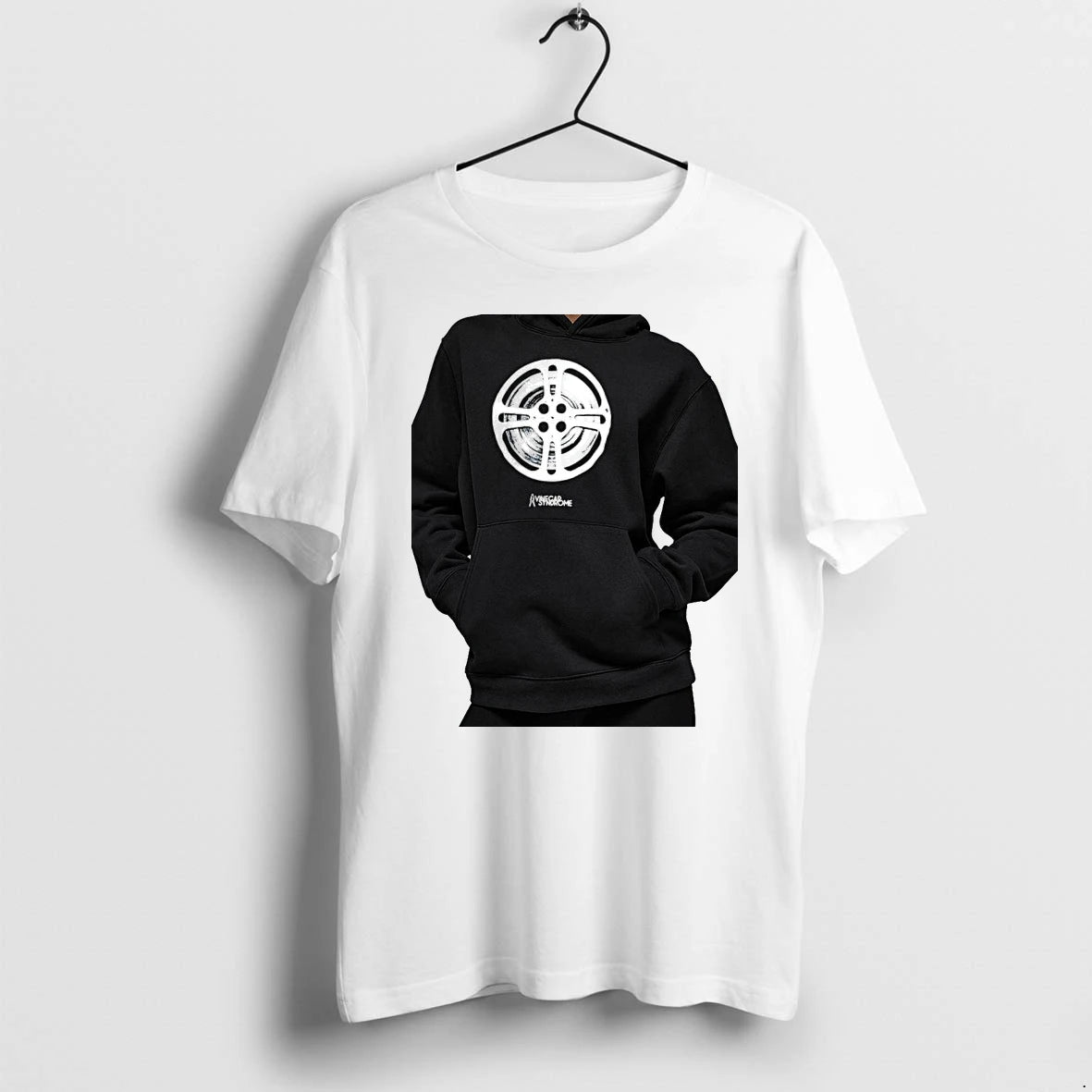 Officials Vinegar Syndrome Film Reel Logo Movie Preservation Company Premium T Shirt