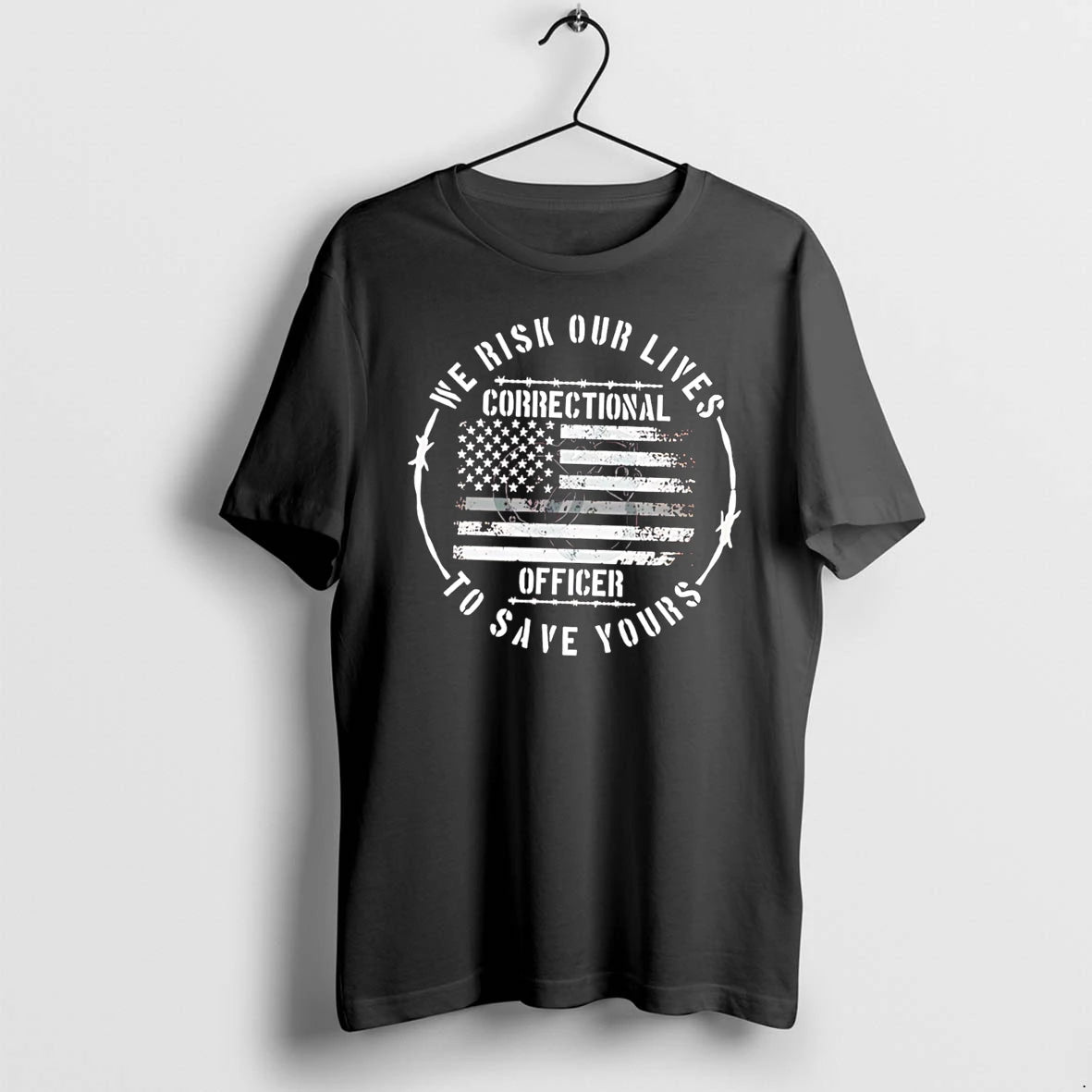 Officials We Risk Our Lives Correctional Officer To Save Yours Tee Premium T Shirt
