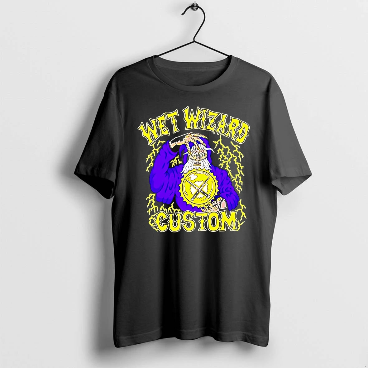 Officials Wet Wizard Custom Graphic Premium T Shirt