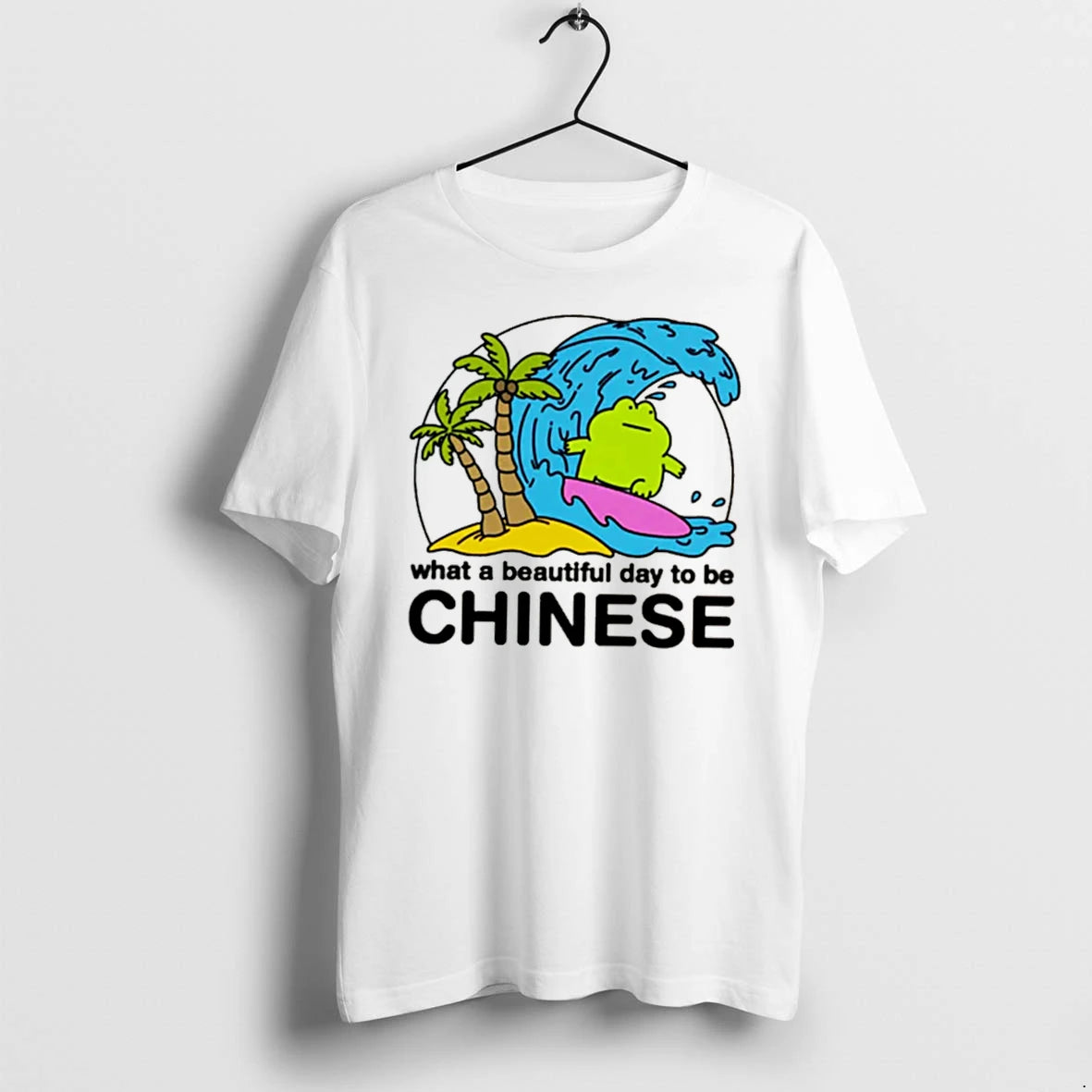 Officials What A Beautiful Day To Be Chinese Tee Premium T Shirt