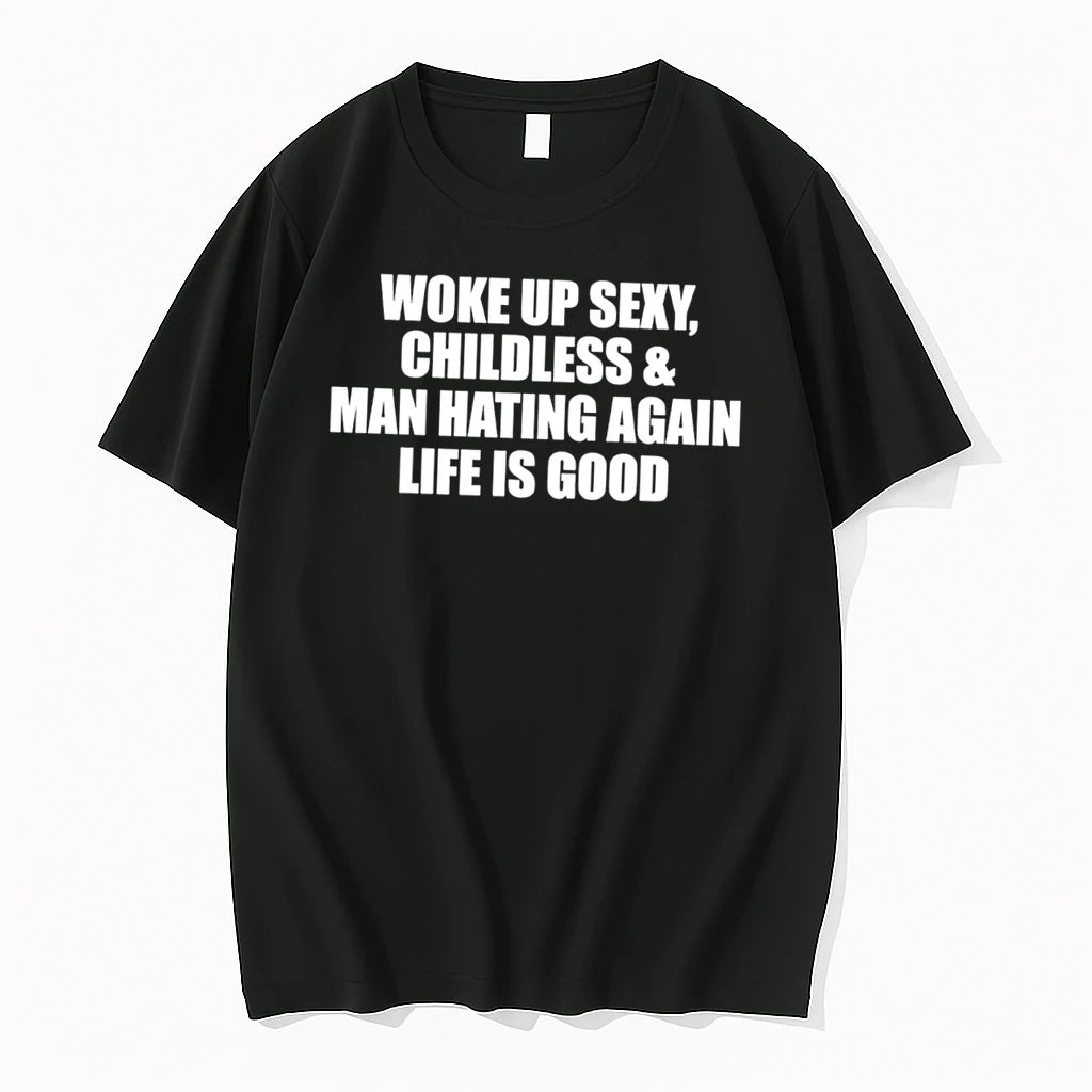 Officials Woke Up Sexy Childless And Man Hating Again Tee Premium T Shirt