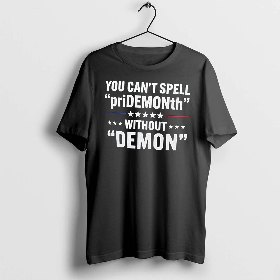 Officials You Cannot Spell Pride Month Without Demon Tee Premium T Shirt