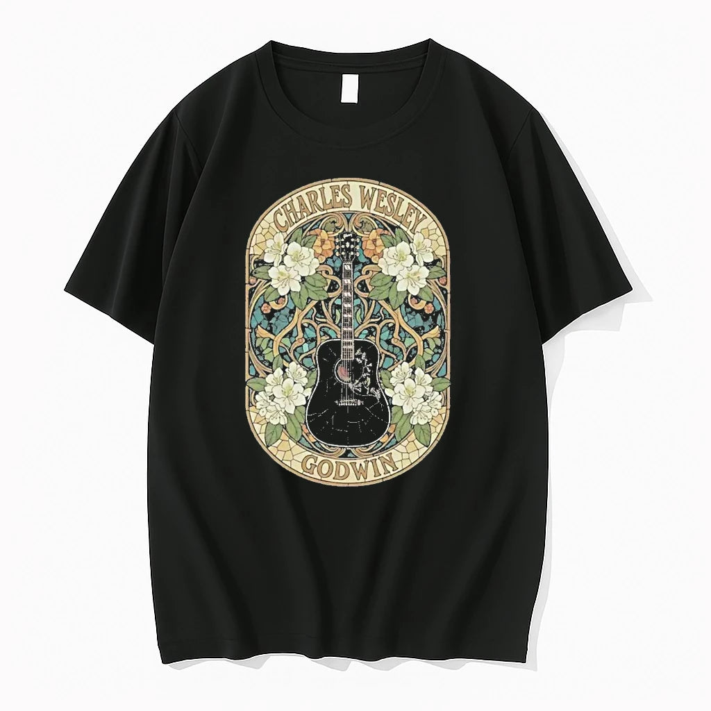 Officials Charles Wesley Godwin Guitar Premium T Shirt