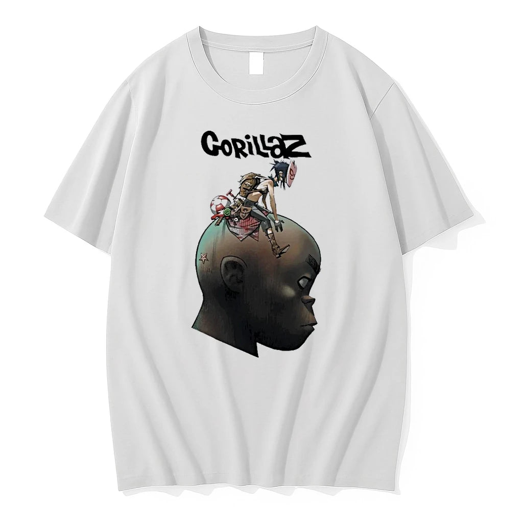 Officials Gorillaz Plastic Beach Premium T Shirt