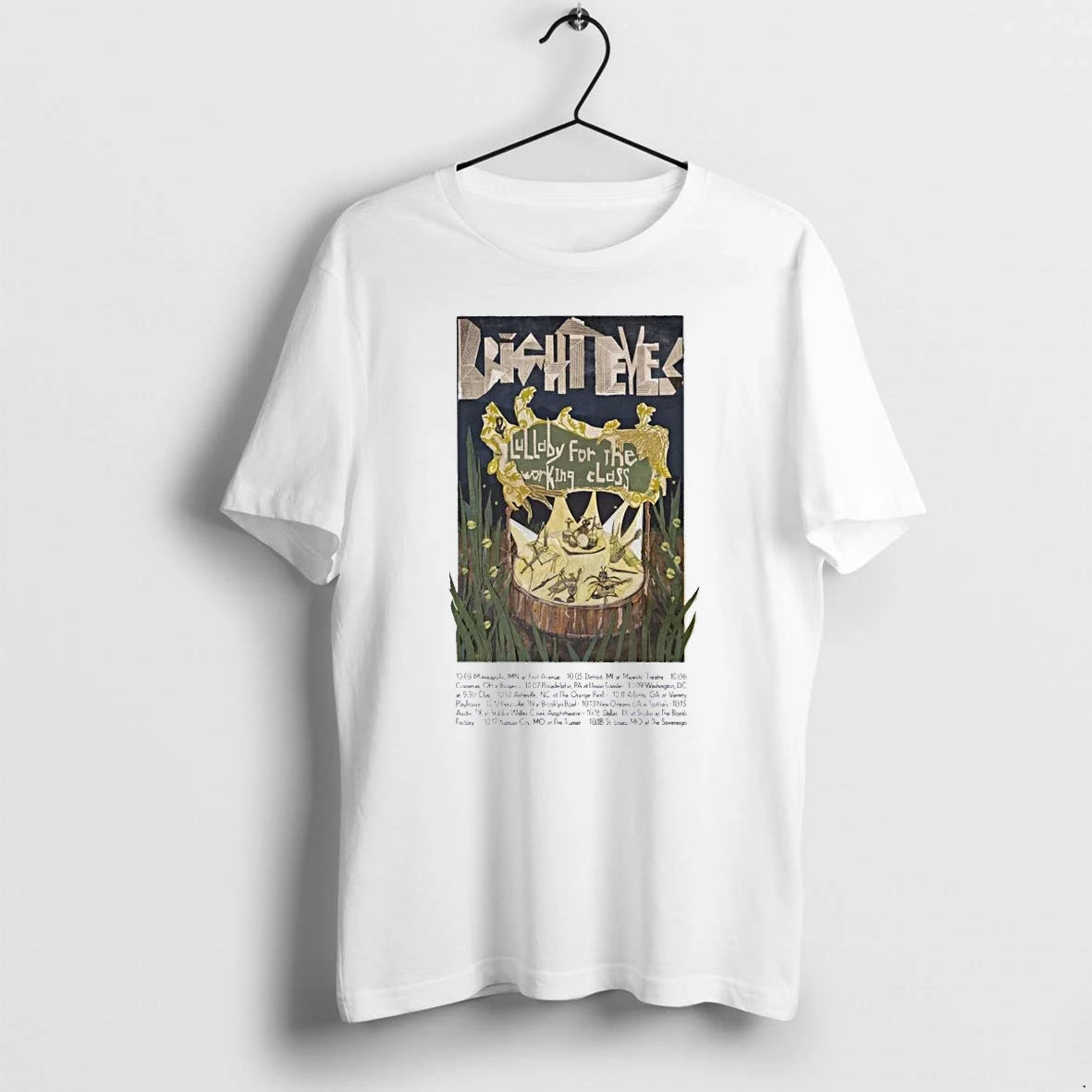 Officials Lullaby For The Working Class Bright Eyes 2026 Tour Premium T Shirt