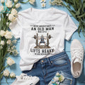 Old Man Powerlifting Heavy Weightlifter Shirt