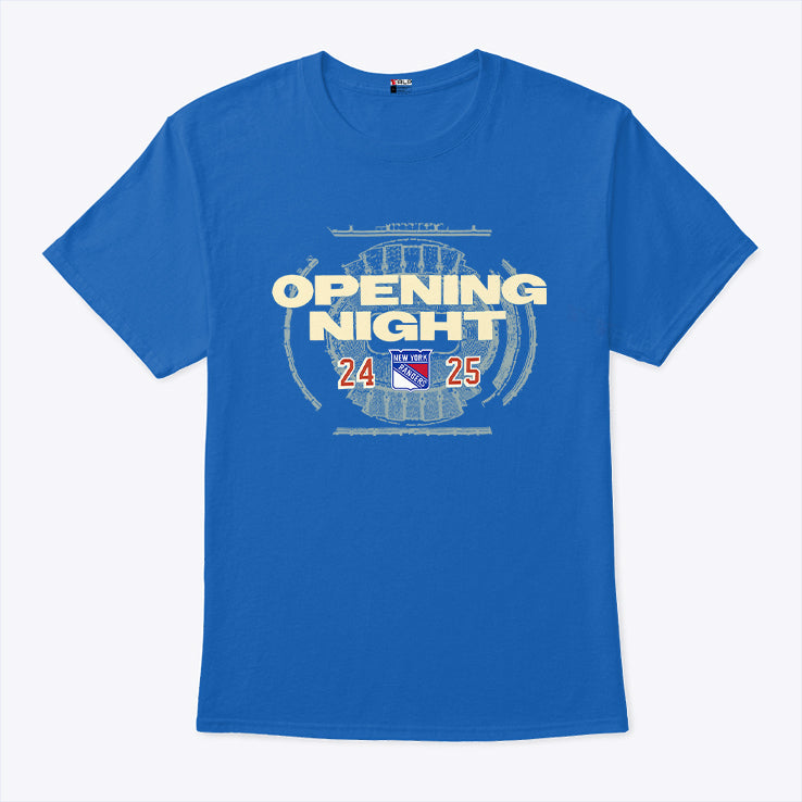 Opening Night New York Rangers 24 25 T Shirt