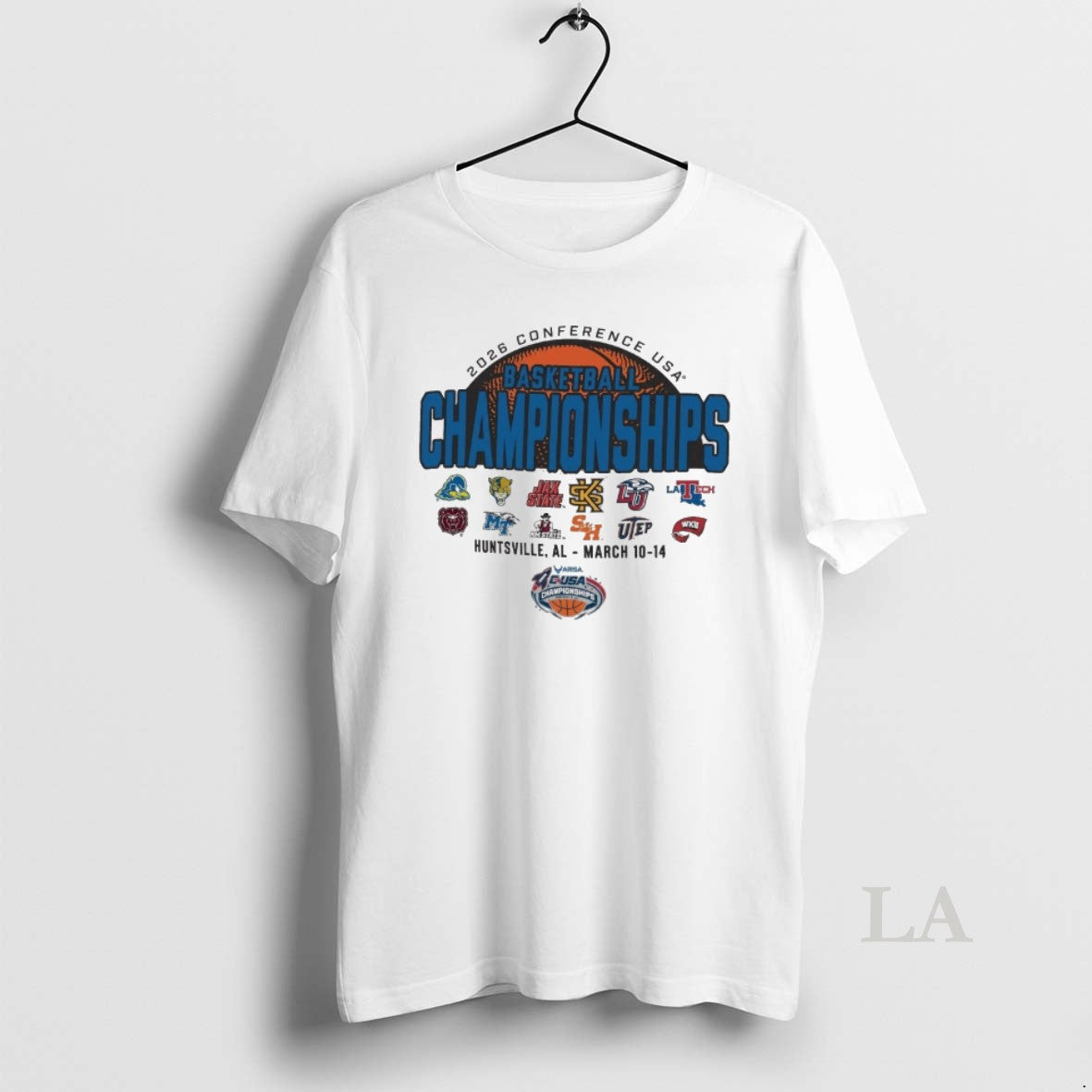 Original 2026 Conference Usa Basketball Championships March 10 14 2026 Huntsville Al Logos