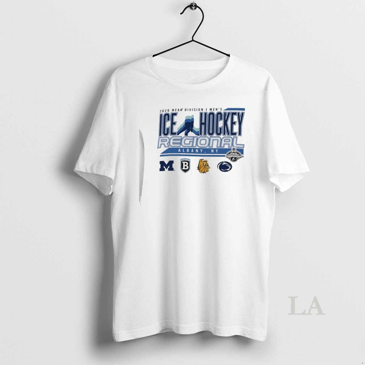 Original 2026 D I Mens Ice Hockey Regional Logos Albany Ny