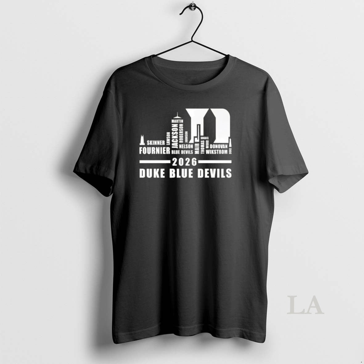 Original 2026 Duke Blue Devils All Names City Thank You For The Memories Skyline