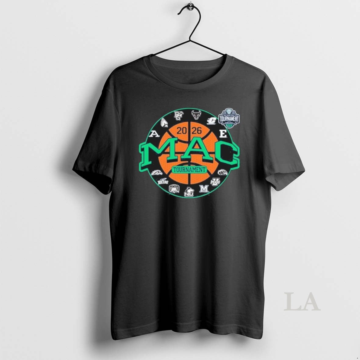 Original 2026 Mac Mens Basketball Tournament Team Logo