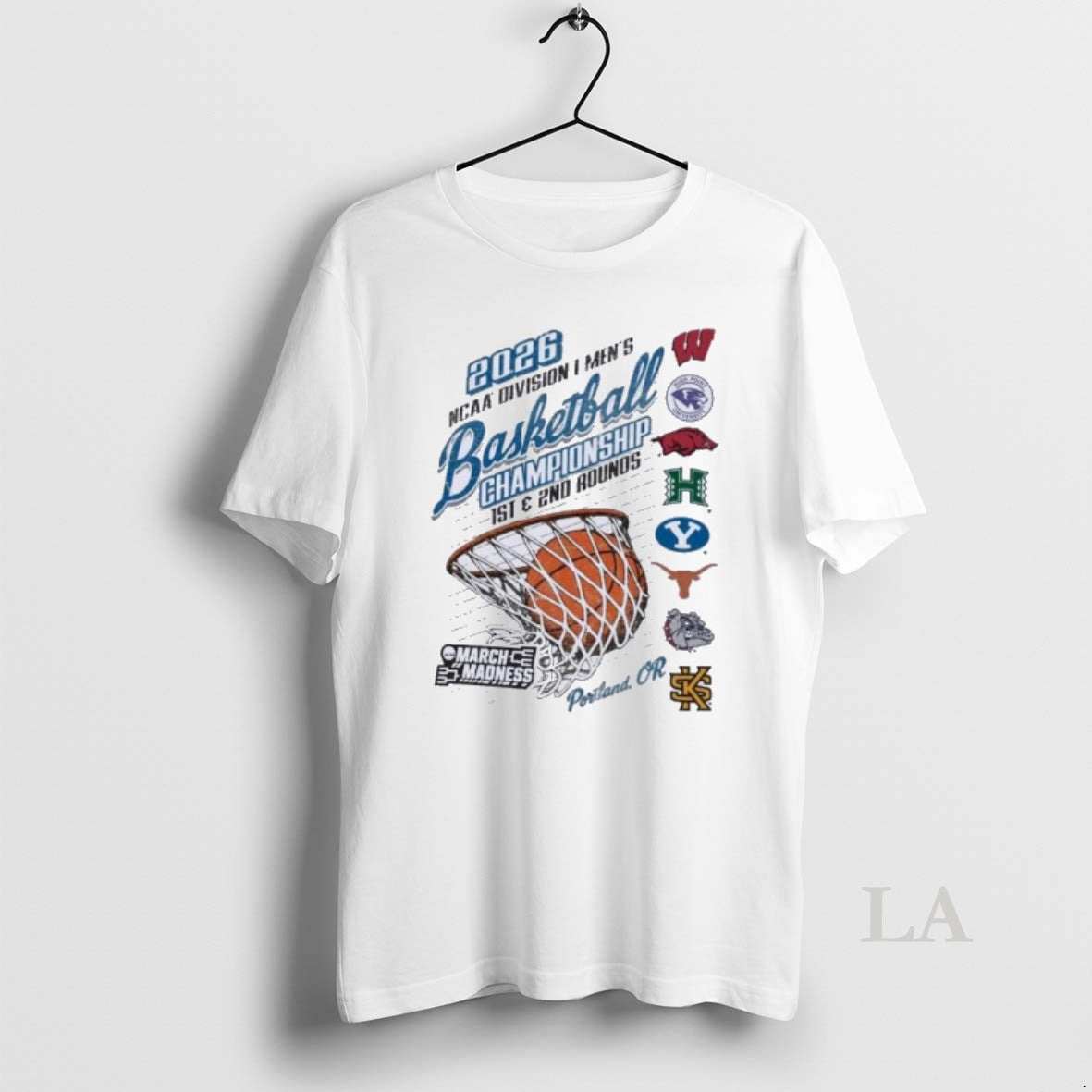 Original 2026 Ncaa Di Mens Basketball Championship Regional 8 Teams Portland Oregon