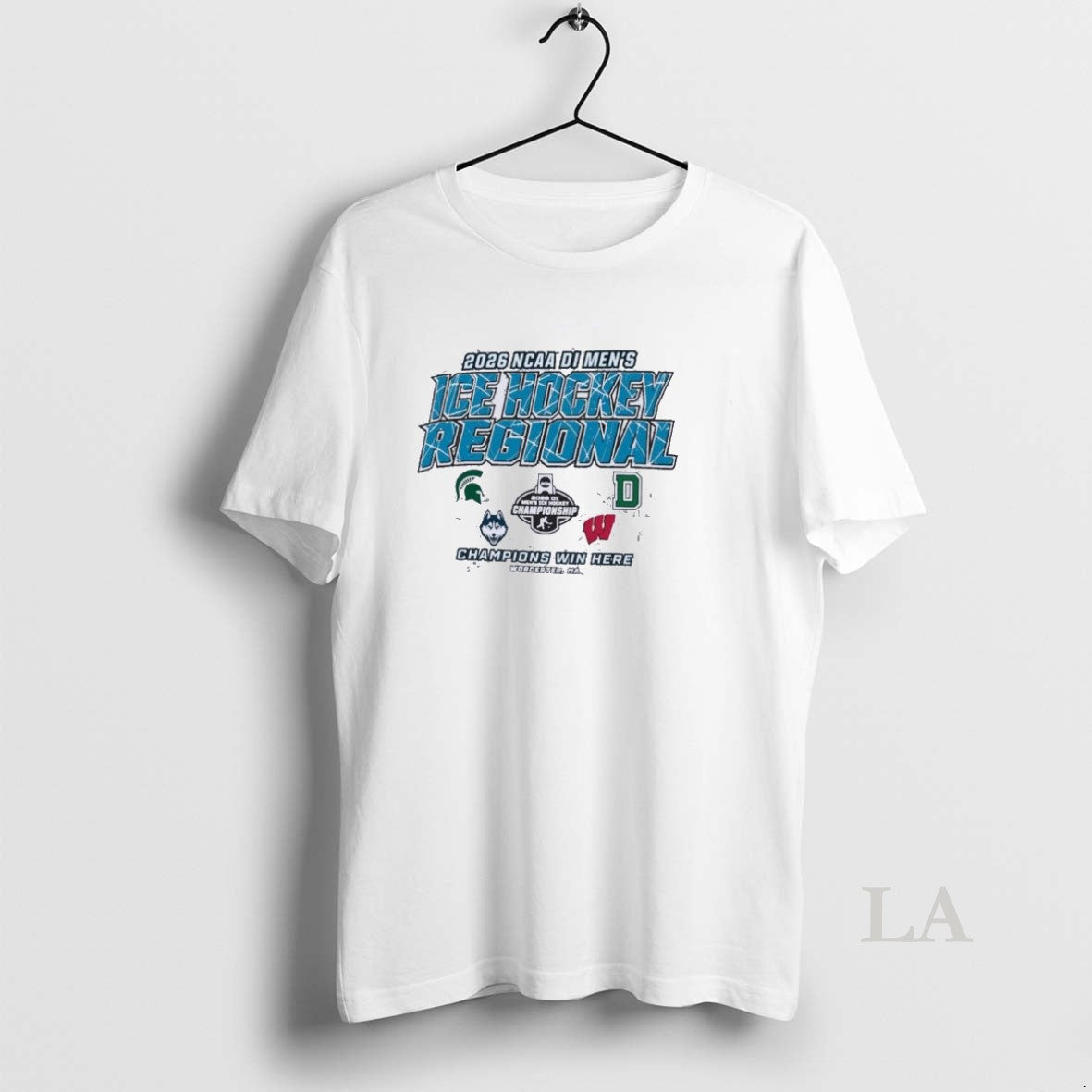 Original 2026 Ncaa Di Mens Ice Hockey Worcester Regional 4 Teams