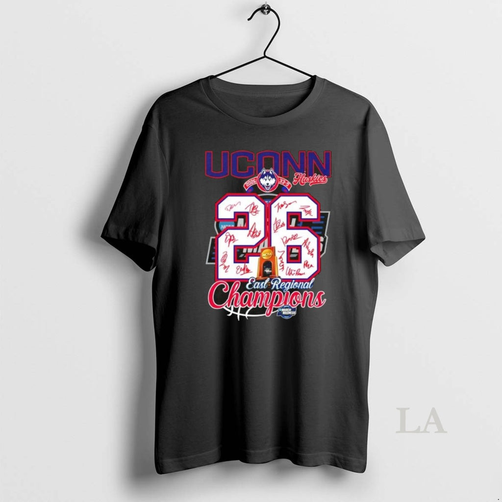 Original 2026 Uconn Huskies East Regional Champions March Madness All Signatures