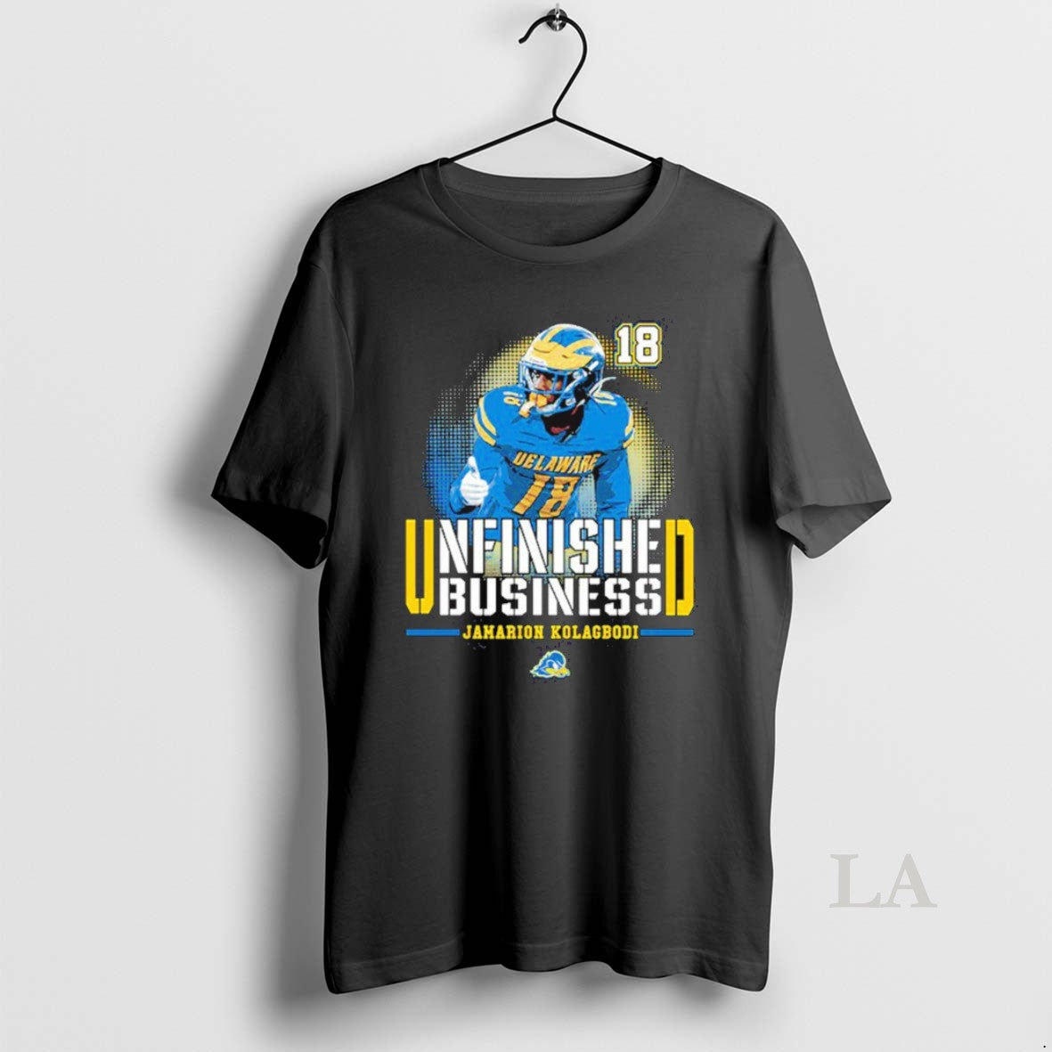 Original 2026 Unfinished Business Jamarion Kolagbodi Delaware Blue Hens Football