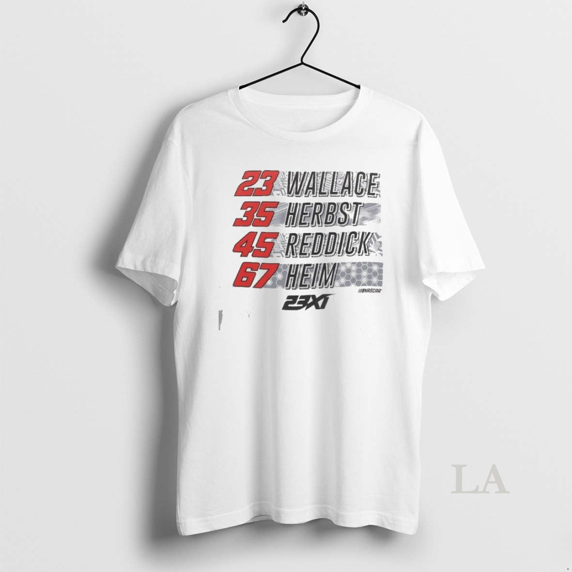 Original 23xi Racing White Drivers Lifestyle