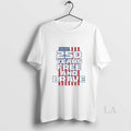 Original 250 Years Free And Brave American Flag