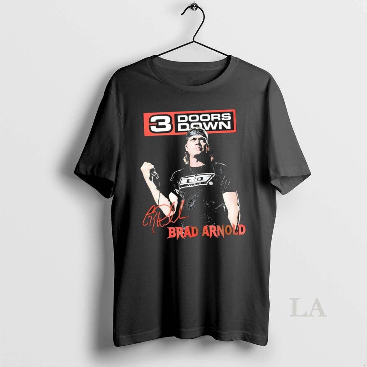 Original 3 Doors Down Brad Arnold Tribute Signature Vintage