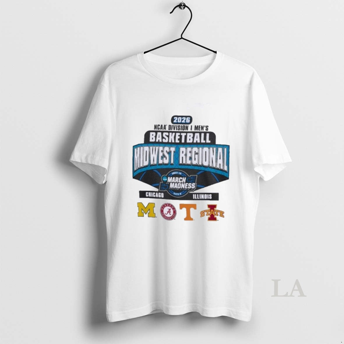 Original 4 Team 2026 Ncaa Di Mens Basketball Midwest Regional Chicago Illinois