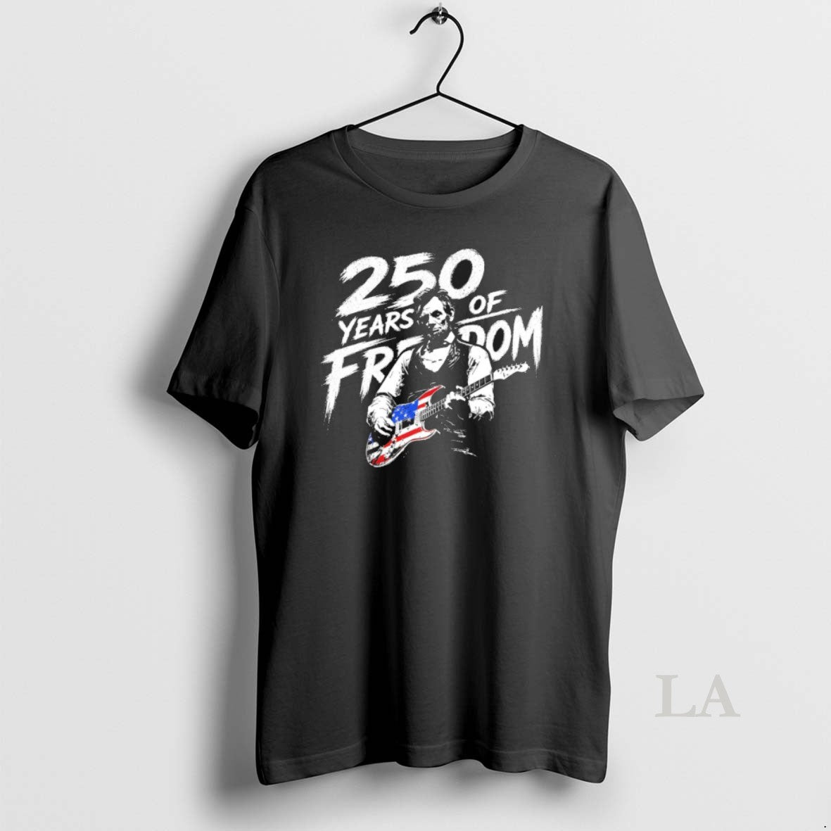 Original Abraham Lincoln Playing Guitar 250th Anniversary Of Freedom 1776 2026 4th Of July