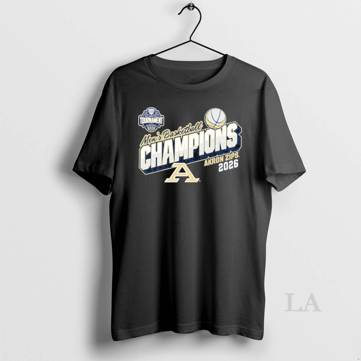 Original Akron Zips 2026 Mac Mens Basketball Tournament Champions Locker Room