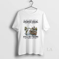 Original All Men Are Created Equal But Only The Best Still Go Fishing 60s