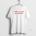 Original Antes Muerta Que Fascista Anti Fascist Letter Womens